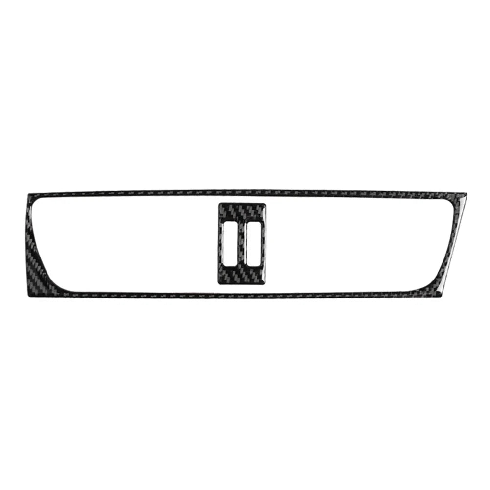Carbon Look Center Air Conditioner Vent Outlet Cover Trim for Audi Q5 (2009–2017)