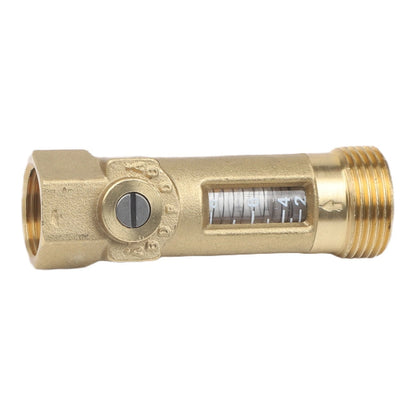 Brass Spring Flow Meter Balancing Valve for Hot Cold Water Systems