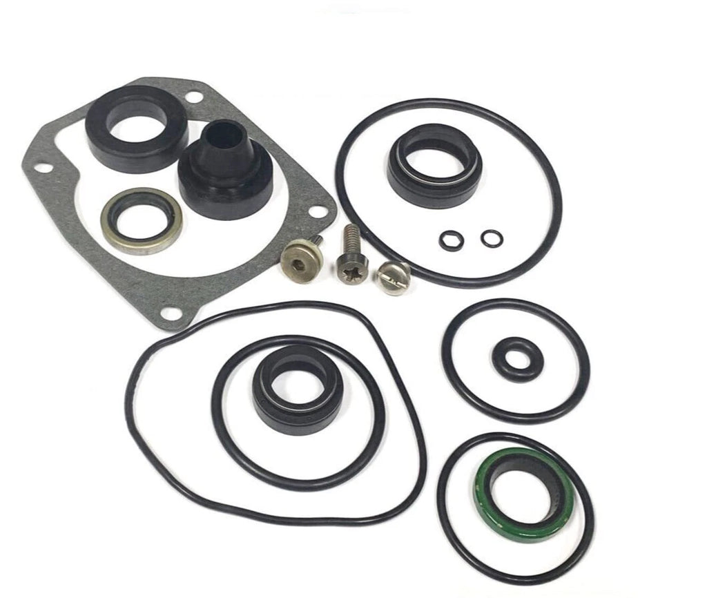 Lower Unit Gearcase Seal Kit for Johnson Evinrude 25 40 48 50 Hp (433550, 18-2694)