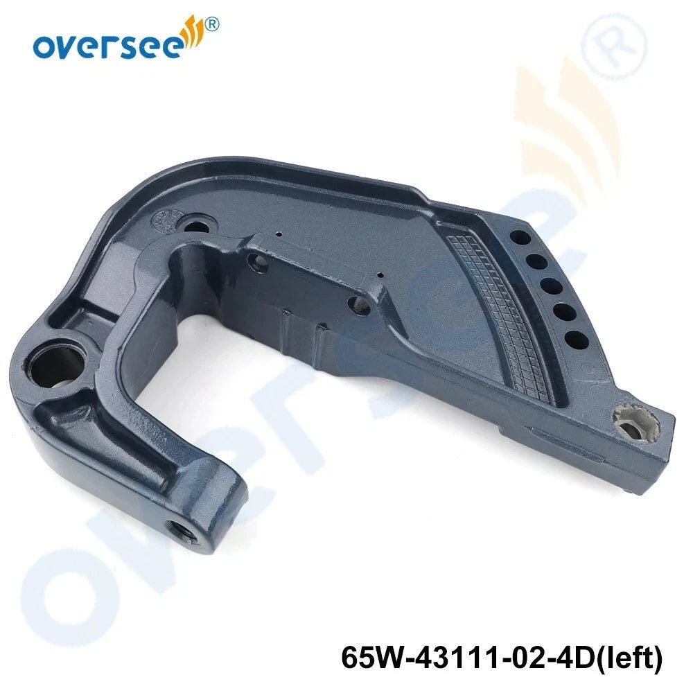 Bracket Clamp Set of 2 for Yamaha Outboard Motor 2T 40HP 4T F25 (65W-43111, 65W-43112)
