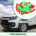 Tailgate Handle Rod Clips Replacement for Chevrolet Silverado 1999–2009 (20 Pack)