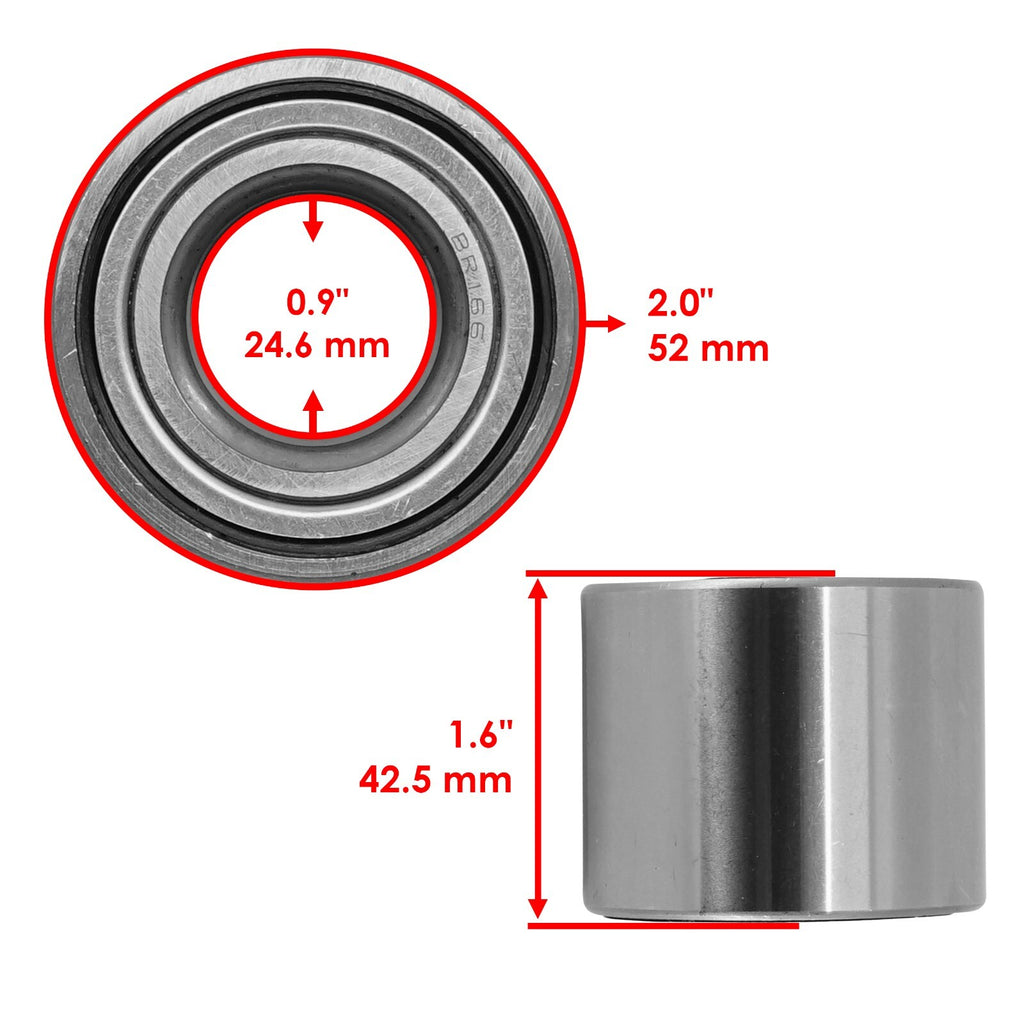 Rear Left Right CV Joint Axle Replacement for Kawasaki Brute Force 750 (2005–2023)