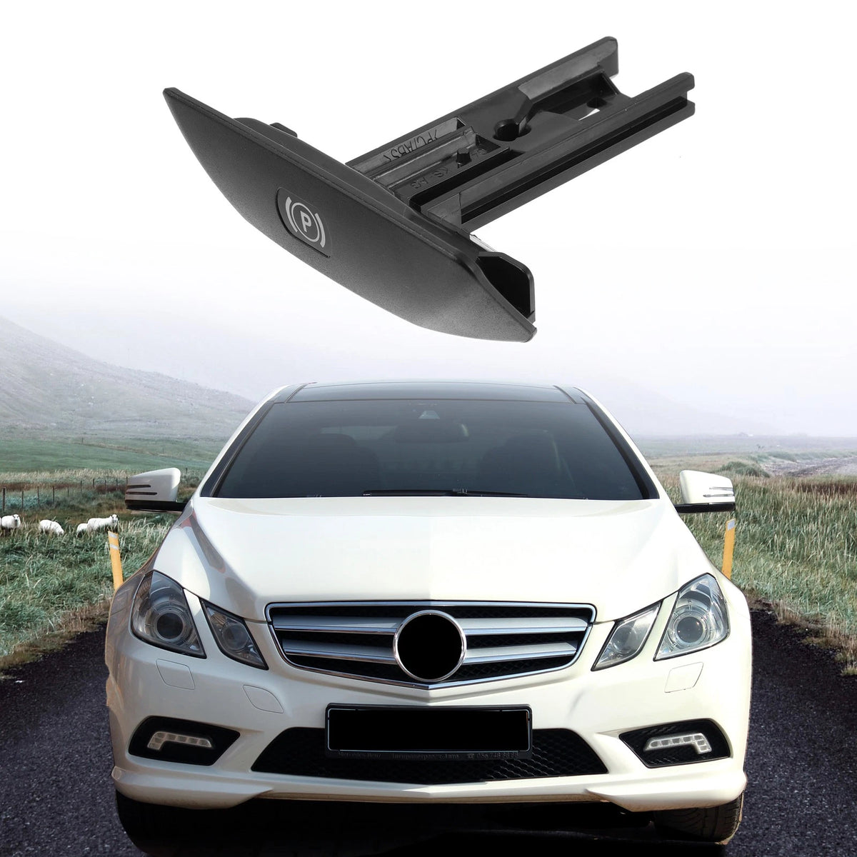 Inner Parking Brake Handle Replacement for Mercedes-Benz C250 (2015–2022)