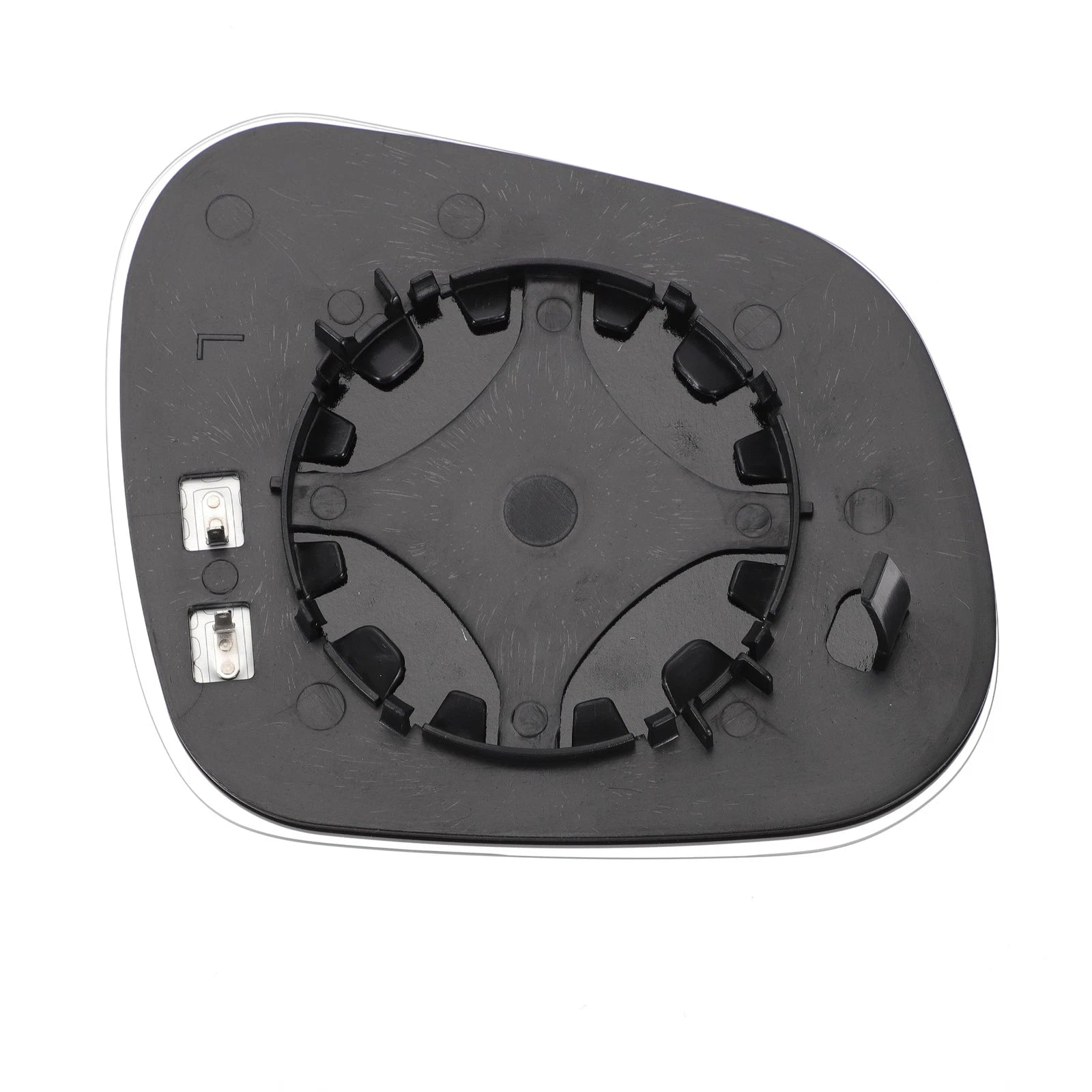 Left Heated White Mirror Glass for SEAT Altea (2007–2018)