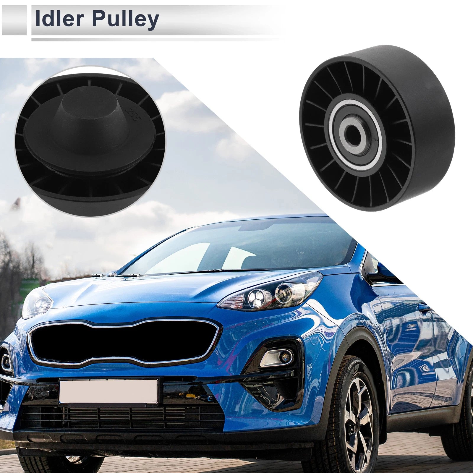 Drive Belt Idler Pulley Replacement for Volkswagen Beetle (1998–2004)