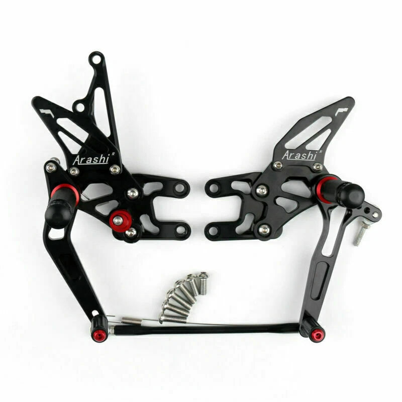 Rearset for Kawasaki ZX10R (2004–2005) Black T9