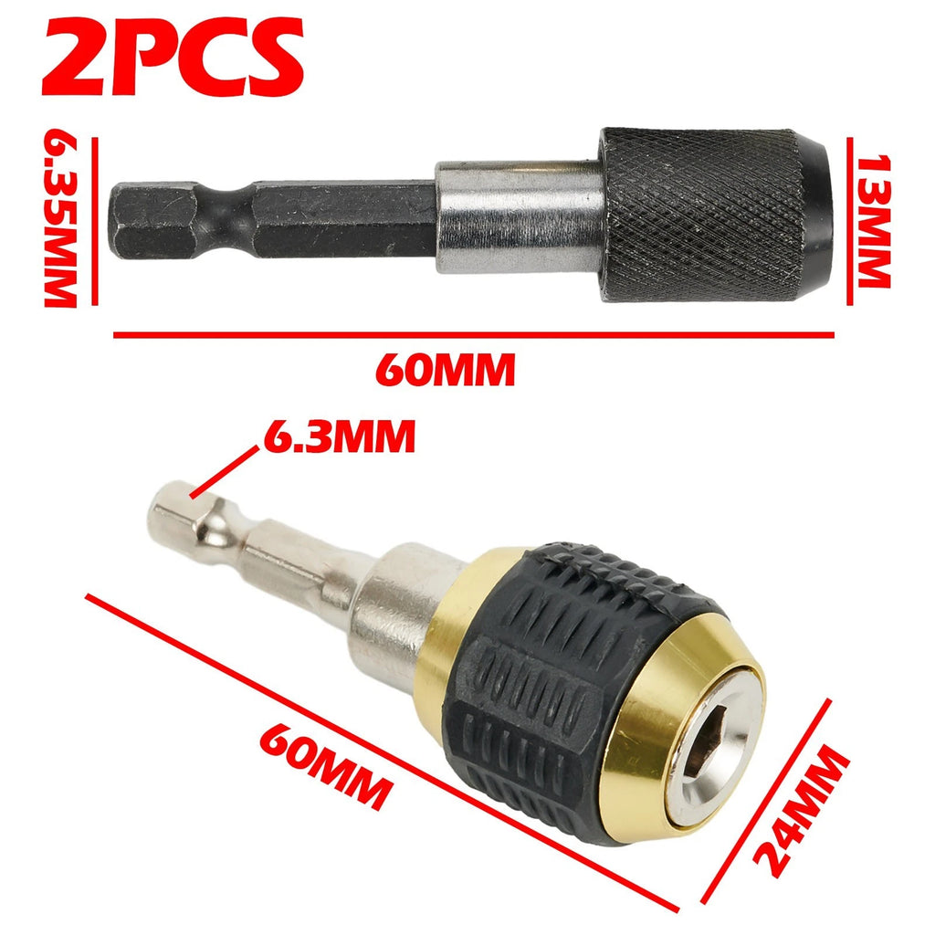 2X Keyless Drill Chuck for Power Tools (Universal Fit)