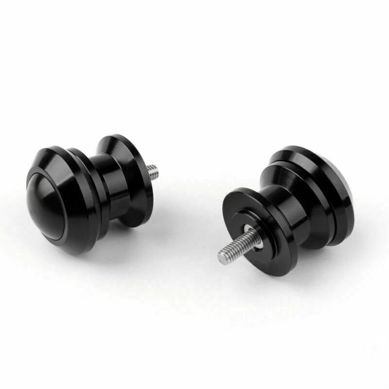 Pair of 6mm Swingarm Sliders Spools for Yamaha MT01 MT09 YZF-R3 R1 (2001–2023)