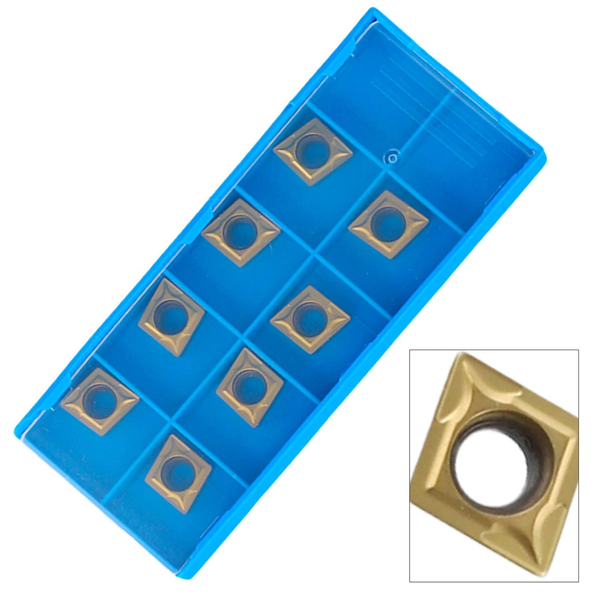10pcs Carbide Inserts CCMT09T304 for CNC Turning Tools