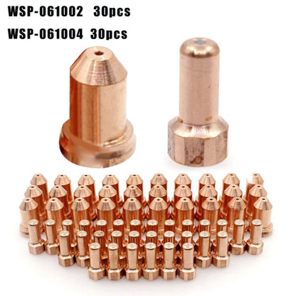 60pcs Plasma Cutter Torch Electrode Tips for PT80 IPT80