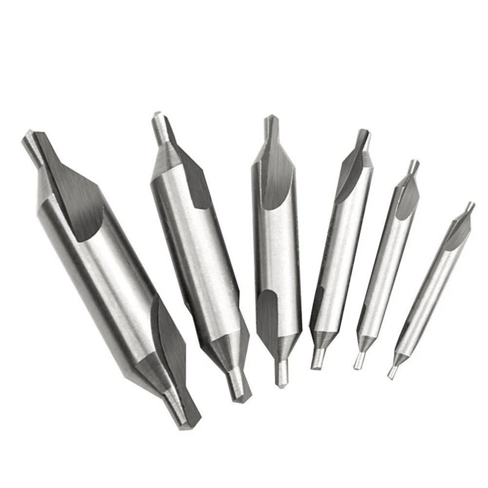 6pc HSS Lathe Combined Tool Bit Center Drill Assortment
