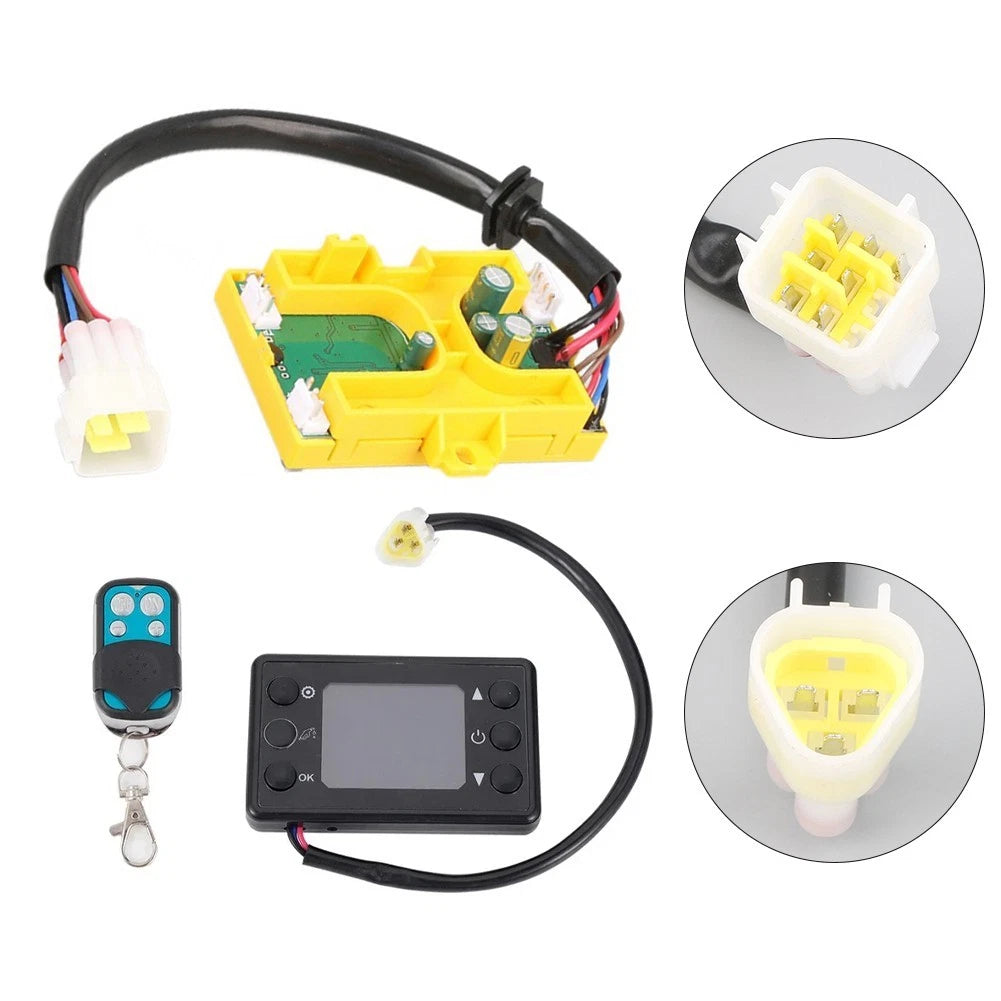 Parking Heater LCD Switch for 5KW Diesel Units with Remote Functionality