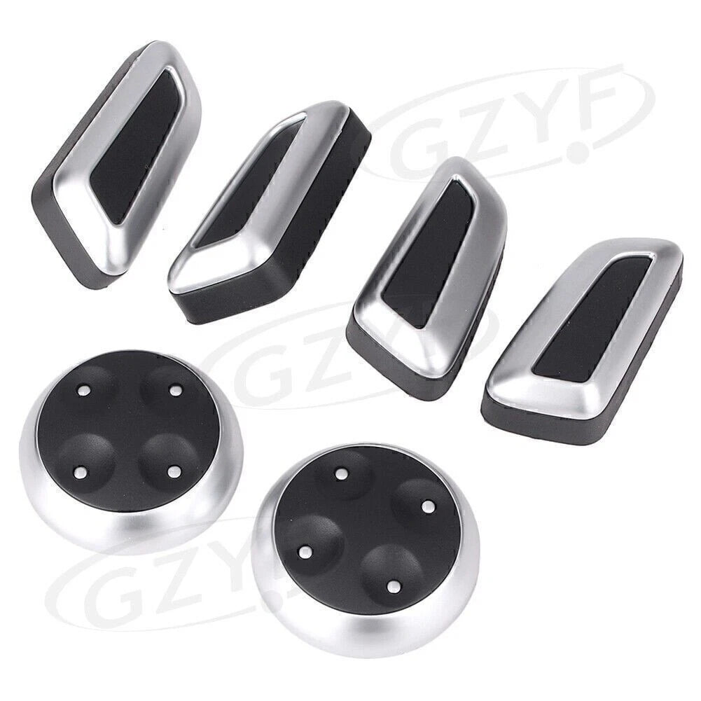 Car Seat Adjuster Control Kit Switch Button Cover for Audi A4 A5 A6 A7 Q3 Q5 Q7 (2010–2023)