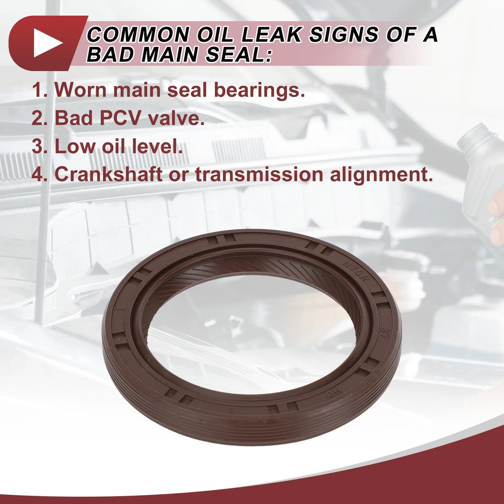 1 Pc Front Crankshaft Oil Seal Replacement for Mazda 3 5 6 (2004–2018)