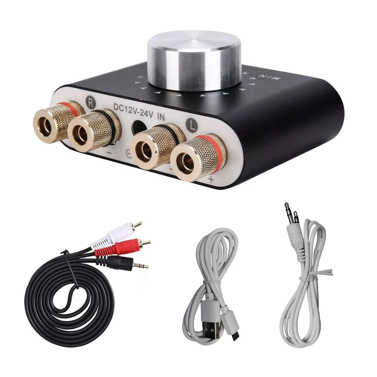 50W Mini Bluetooth 5.0 Digital Power Amplifier for Car Home Audio