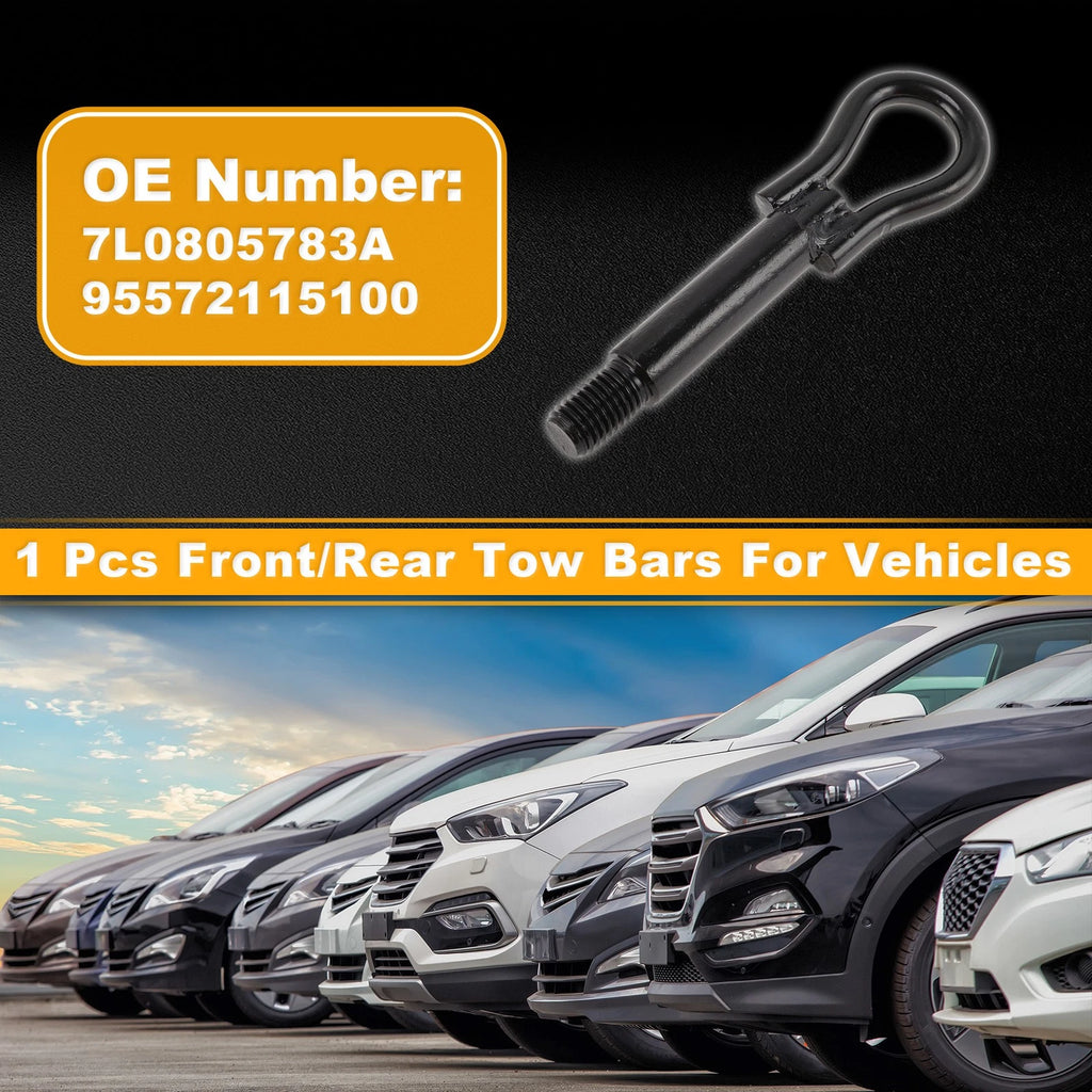 Tow Bar Receiver for Porsche Cayenne (2003–2010) Front Rear Tow Hook Metal