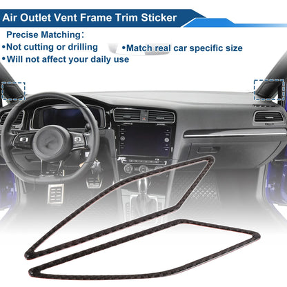 Air Condition Outlet Vent Trim Cover Frame for Volkswagen Golf 7 (2013–2020)
