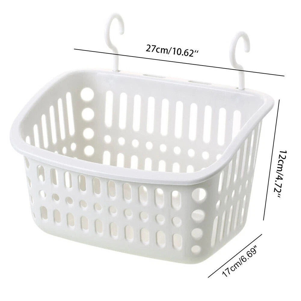 Plastic Hanging Shower Basket for Space Utilization (Easy Installation)