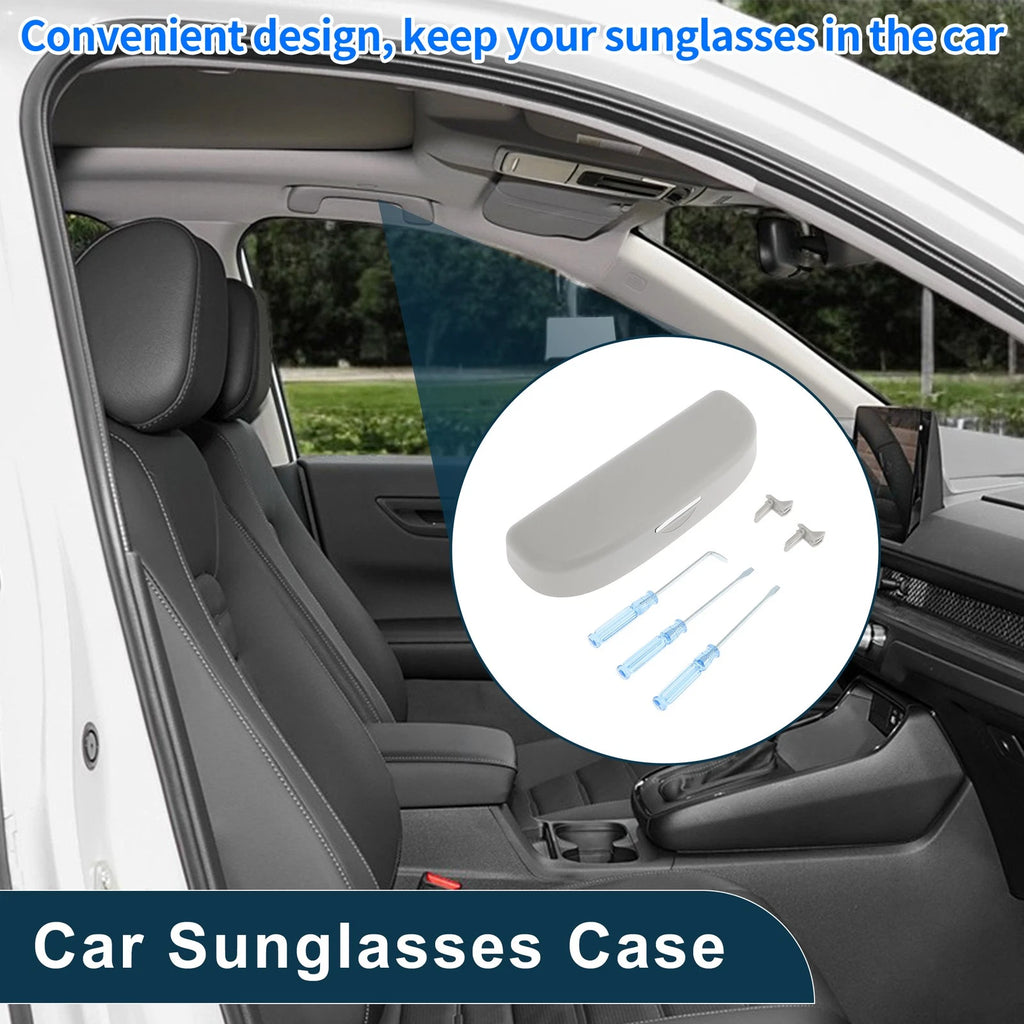 Car Sunglasses Case for Audi Q2 2018-2020 Eyeglasses Holder Storage Box