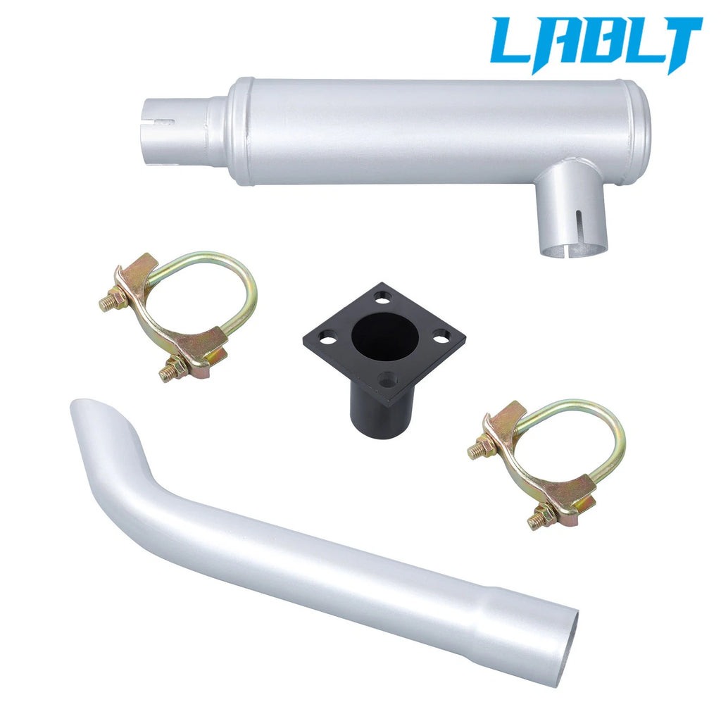 Muffler Conversion Kit LABLT 15541-12110 for Kubota B1750E B1750HSTD B1750HSTE