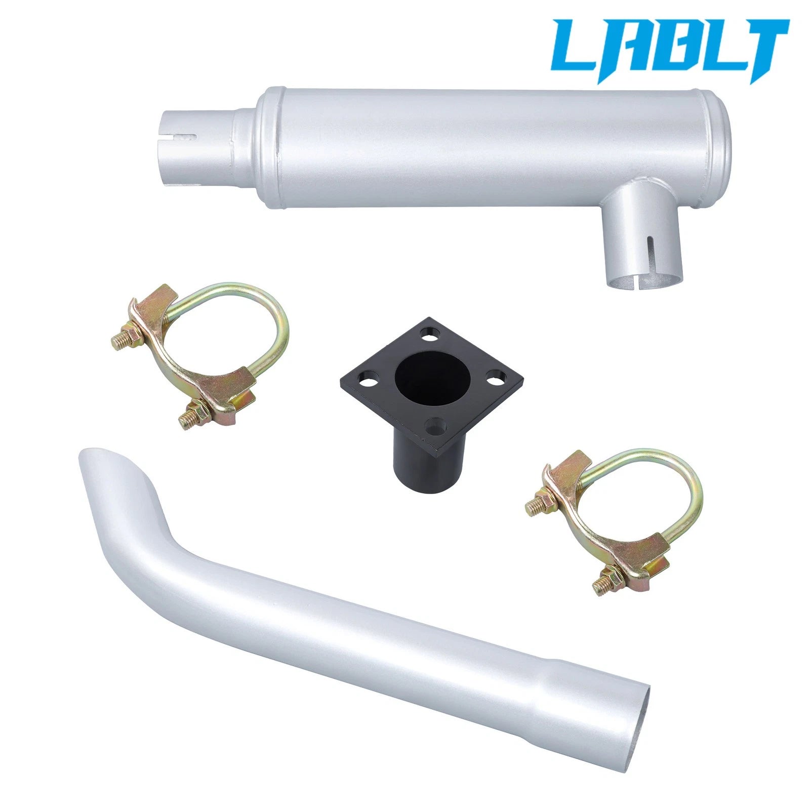 Muffler Conversion Kit LABLT 15541-12110 for Kubota B1750E B1750HSTD B1750HSTE