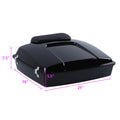 Trunk Pack Backrest Mount Rack for Harley Road King Electra Glide (2009–2013)
