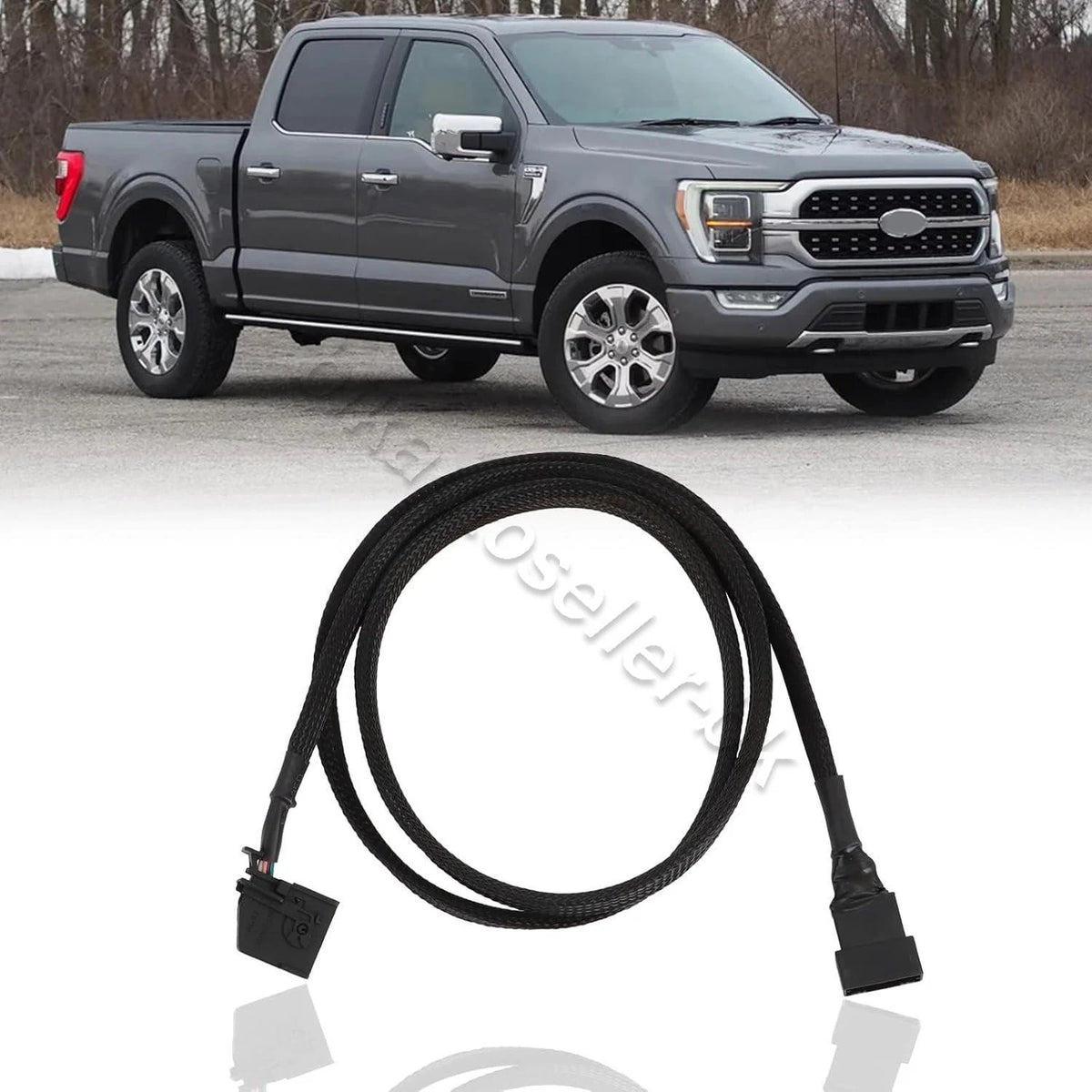 Stowable Console Shifter Conversion Harness for Ford F-150 (2021–2025)