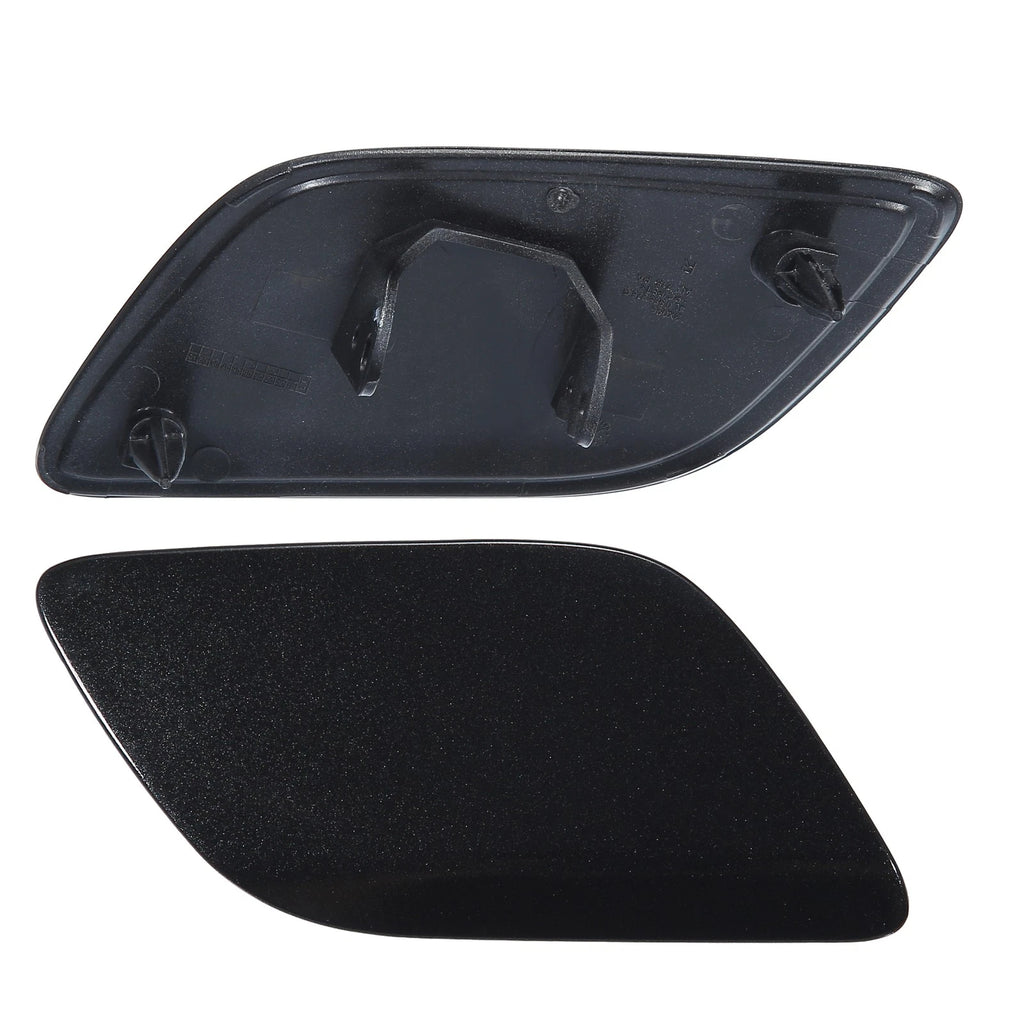 Front Right Headlight Washer Nozzle Cover Cap for Audi Q7 (2007–2015) Gloss Black