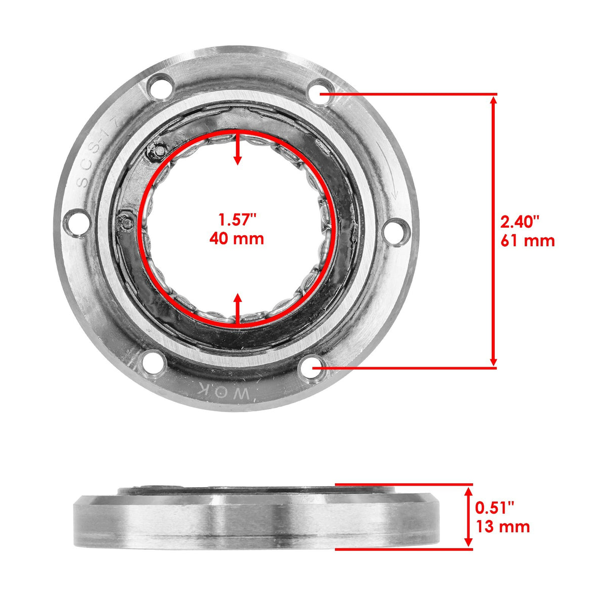 Starter Clutch One Way Sprag for Suzuki (2000–2000)