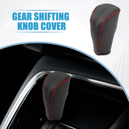 Gear Shifting Knob Cover Trim for Hyundai IX35 (2010–2015) Black Red