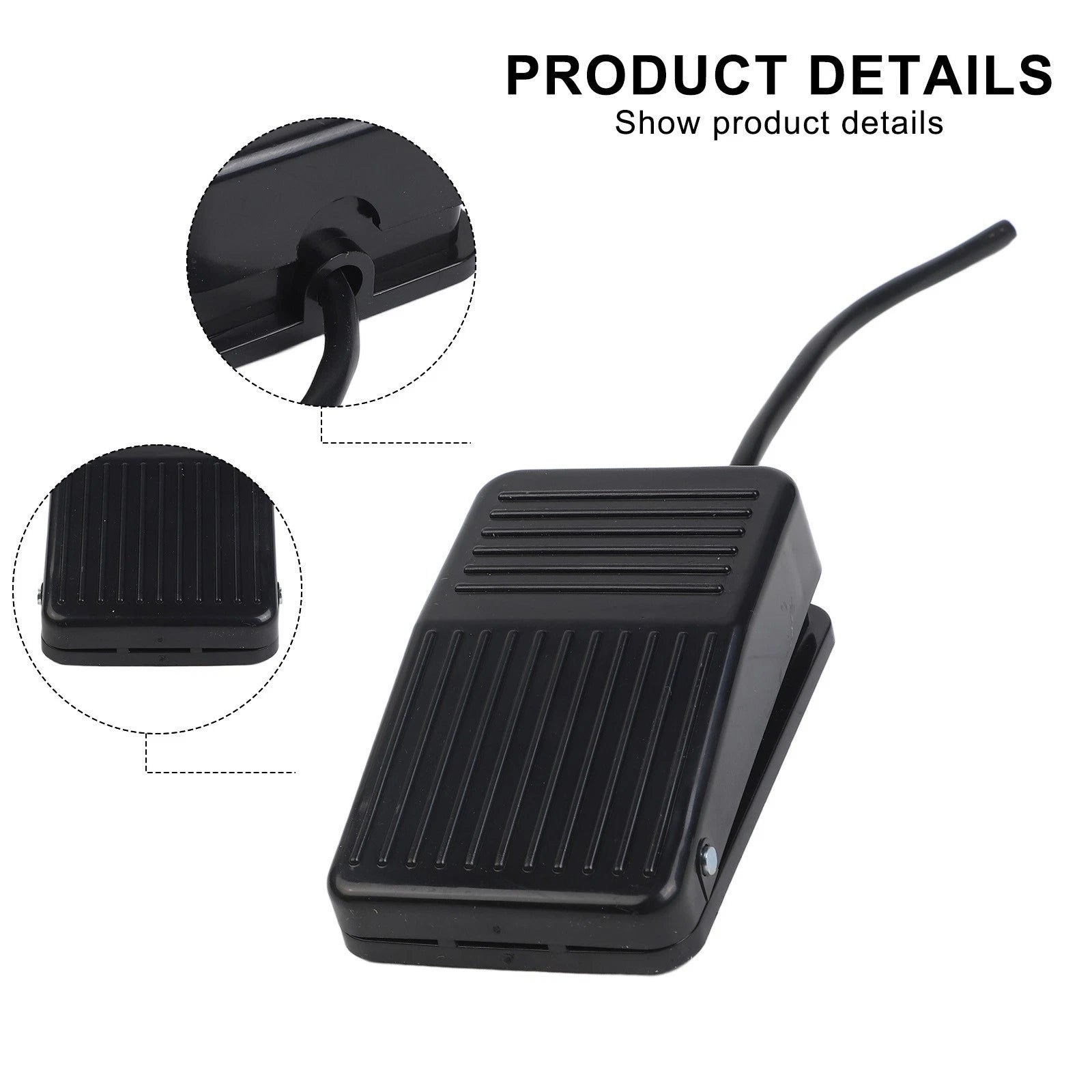 Foot Pedal Switch for Universal Applications (10A 250V)