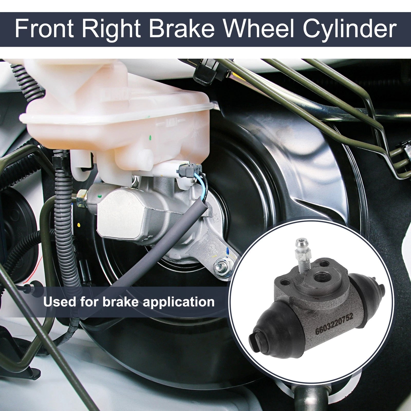 Front Right Brake Wheel Cylinder Replacement for Toyota Corolla (1971–1987)
