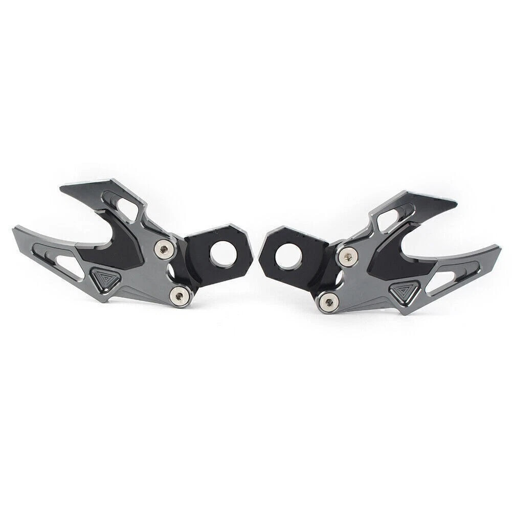 CNC Rear Fork Chain Adjuster for Honda CB650F (2014–2018) Grey