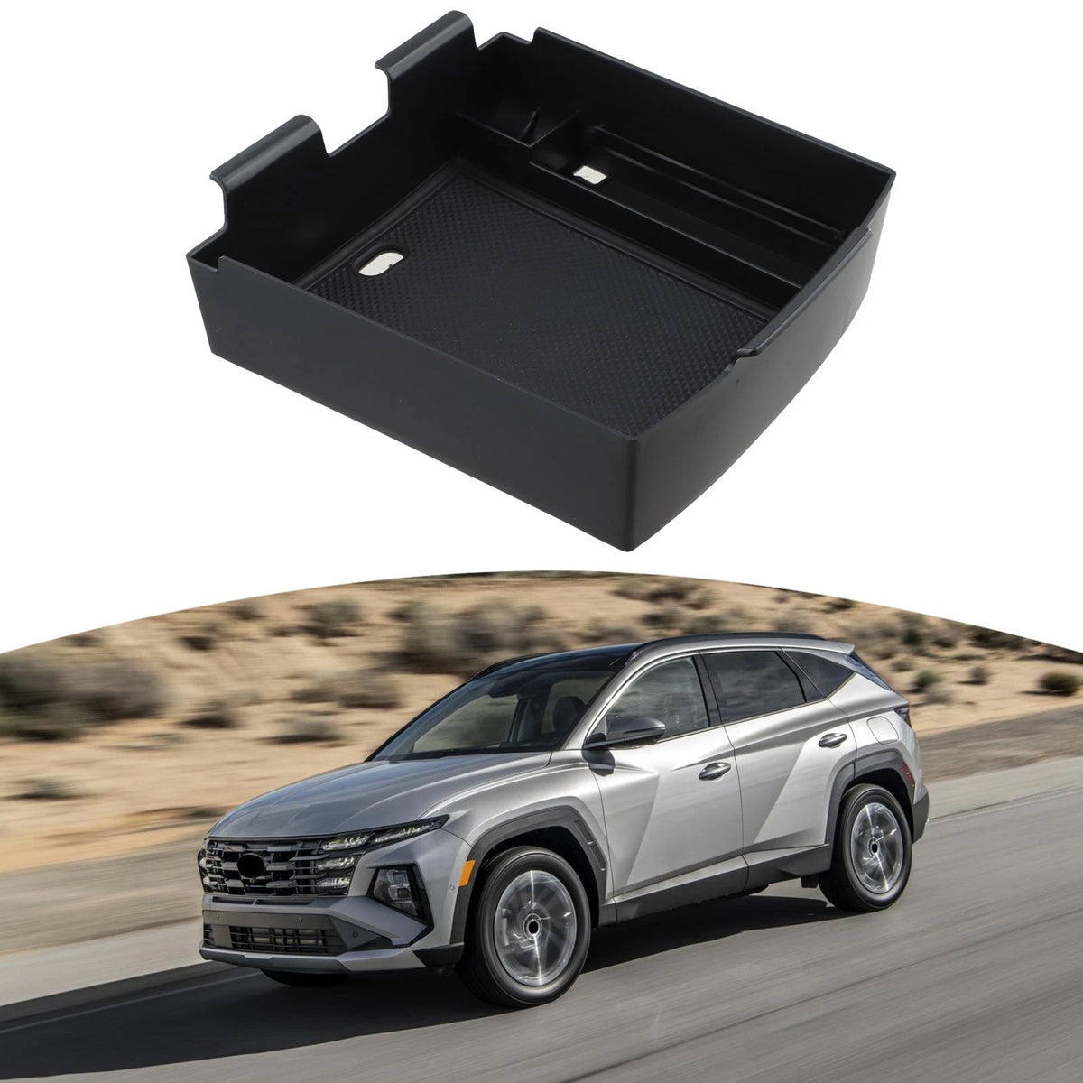 Armrest Storage Box for Car Interior (Universal Fit)