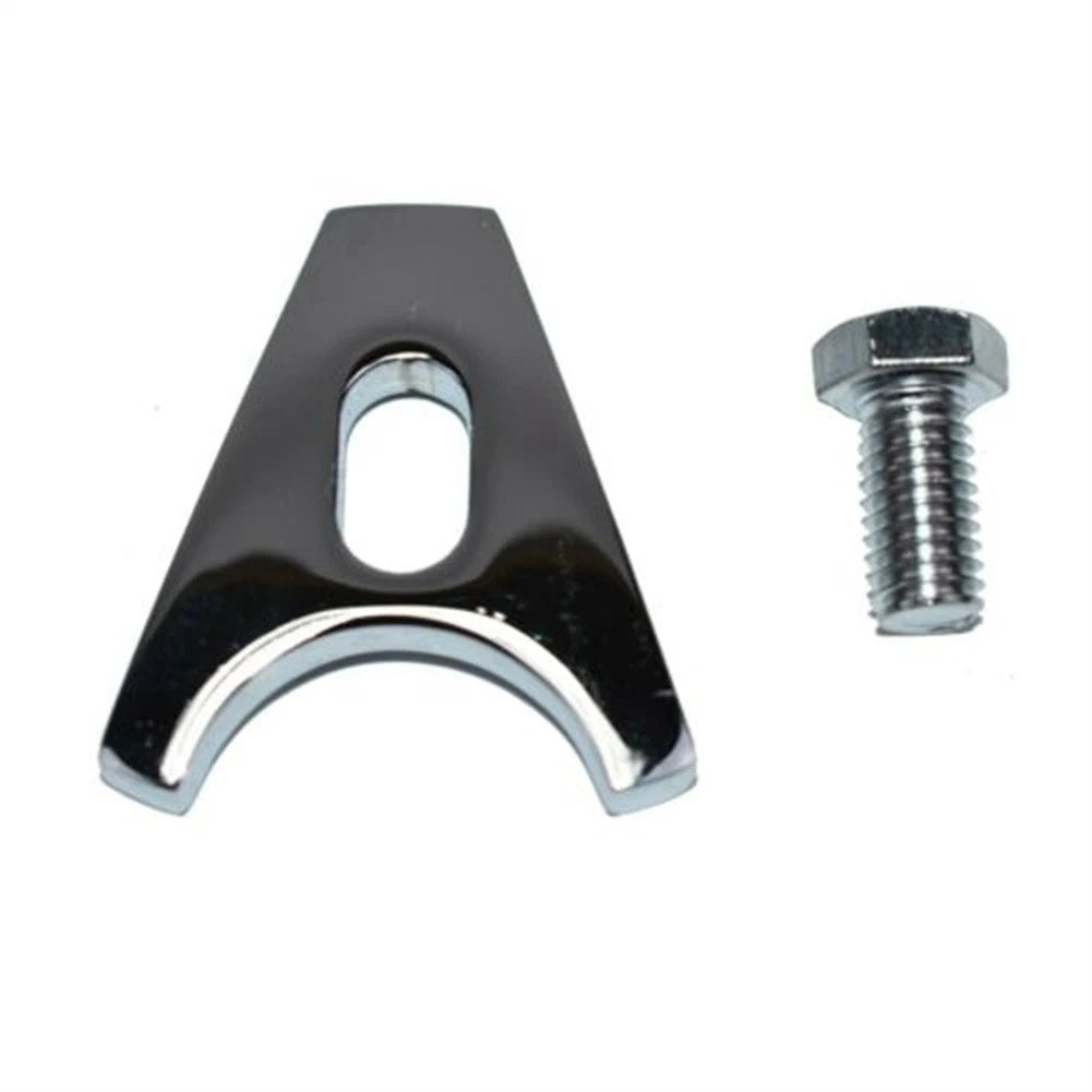 Distributor Clamp Hold Down Chrome for Chevy SBC/BBC (All Years)