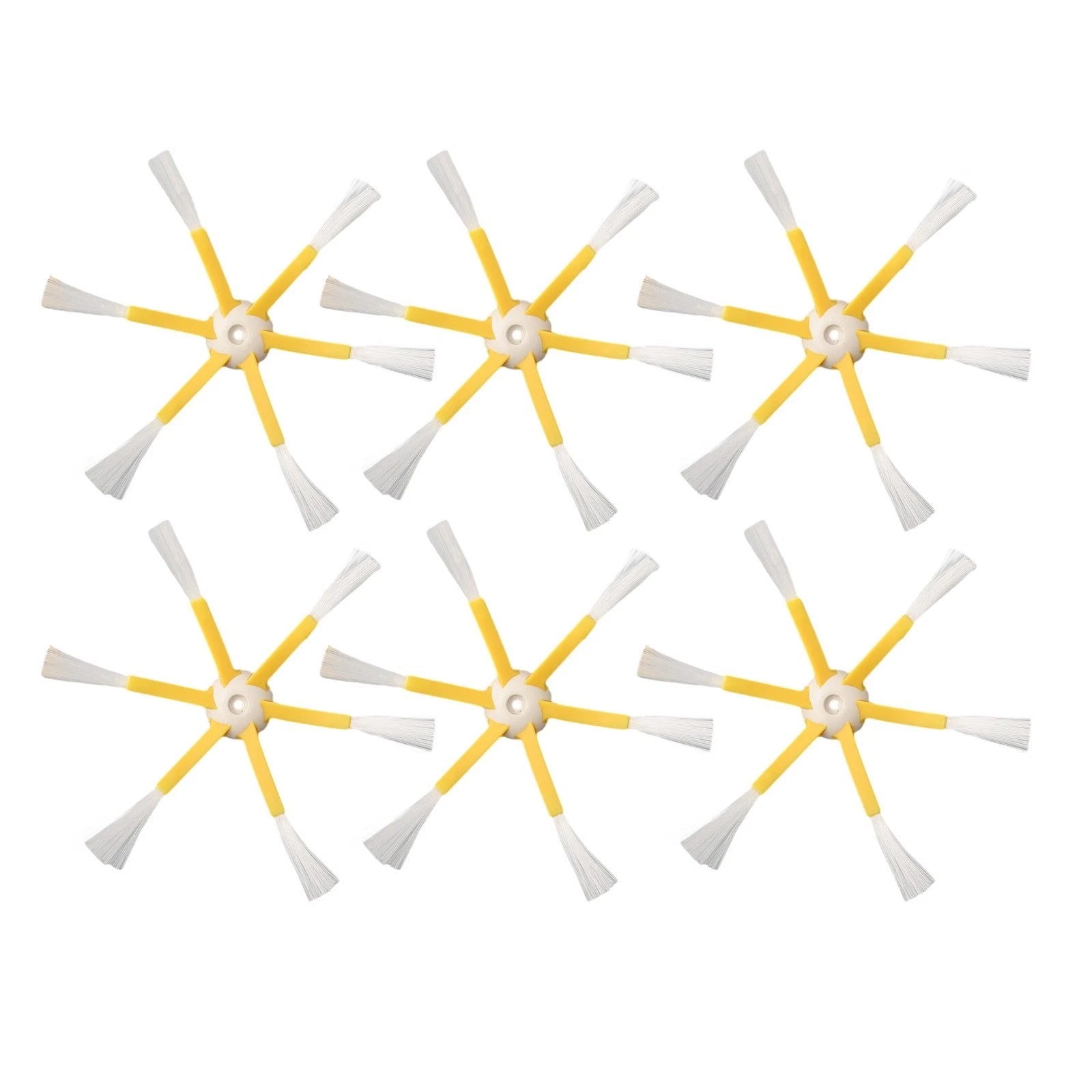 6-Arm Side Brush Accessories for Vacuum Cleaner (3/6 Pcs)