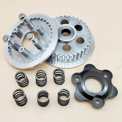 Billet CNC Clutch Center Inner Hub Outer Plate Kit for Honda Grom 125 (2014–2021)
