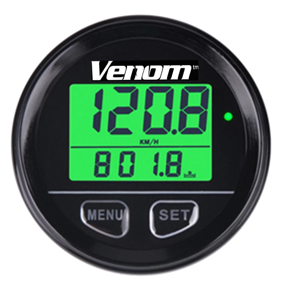 GPS Speedometer Meter Gauge for Boat Marine Motorcycle Snowmobile (12-24V)