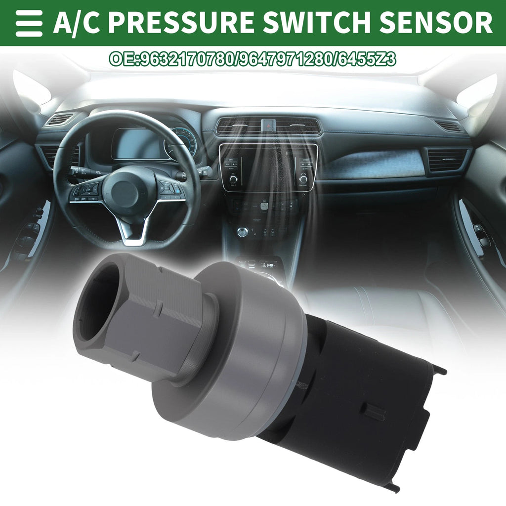 A/C Pressure Switch Sensor for Peugeot 206 (2002–2013) 9632170780