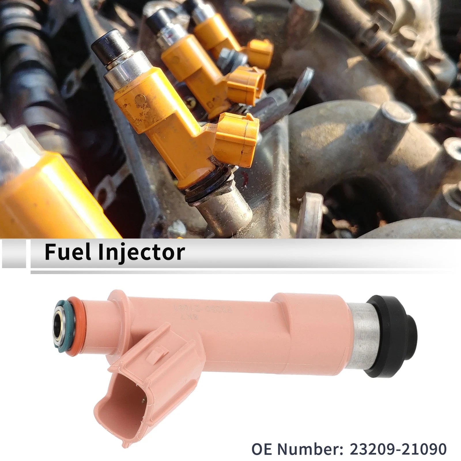 Fuel Injector Replacement for Toyota Prius C 1.5 (2012–2018) 1 Pc Pink