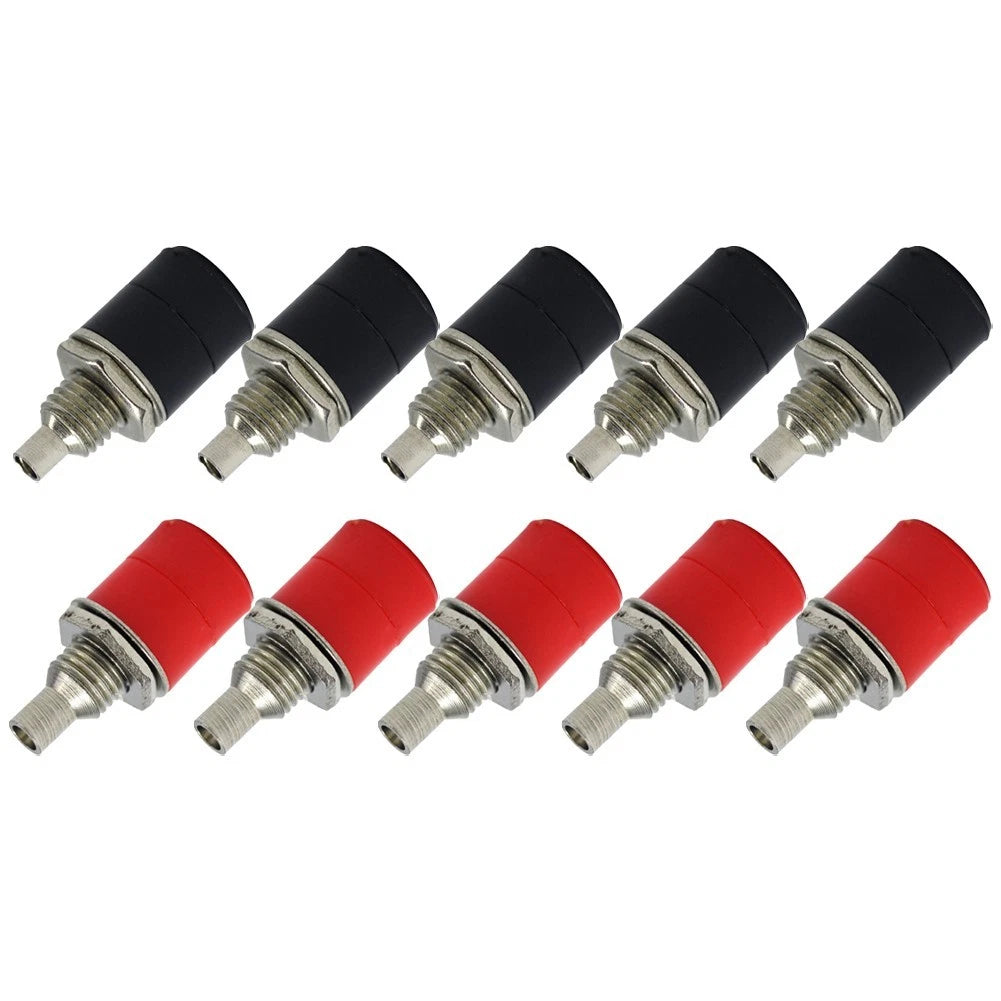 10PCS Copper Nickel Plated Electrical Connector Terminal for Power Testing