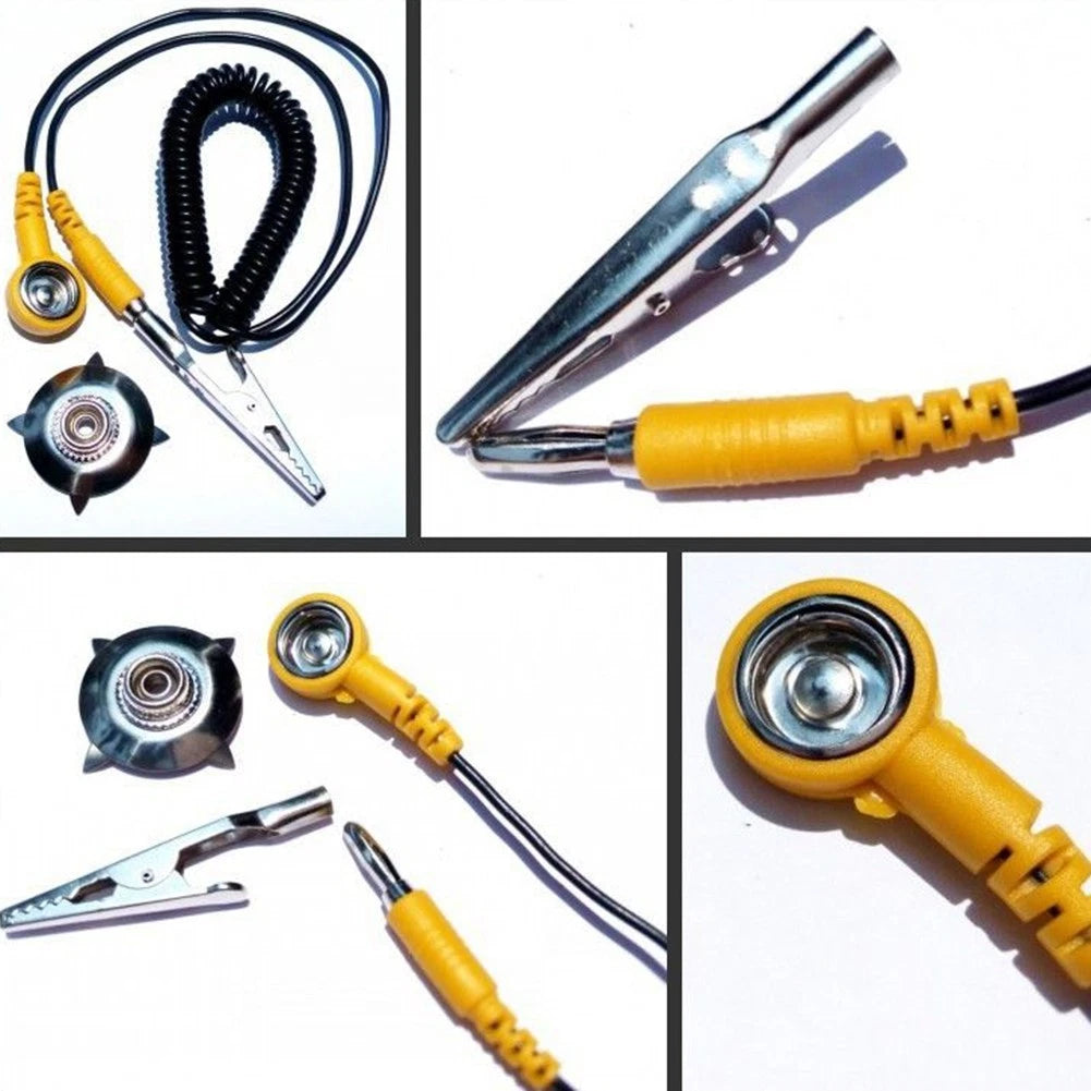 Ground Wire ESD Discharge Wrist Strap for Table Mat