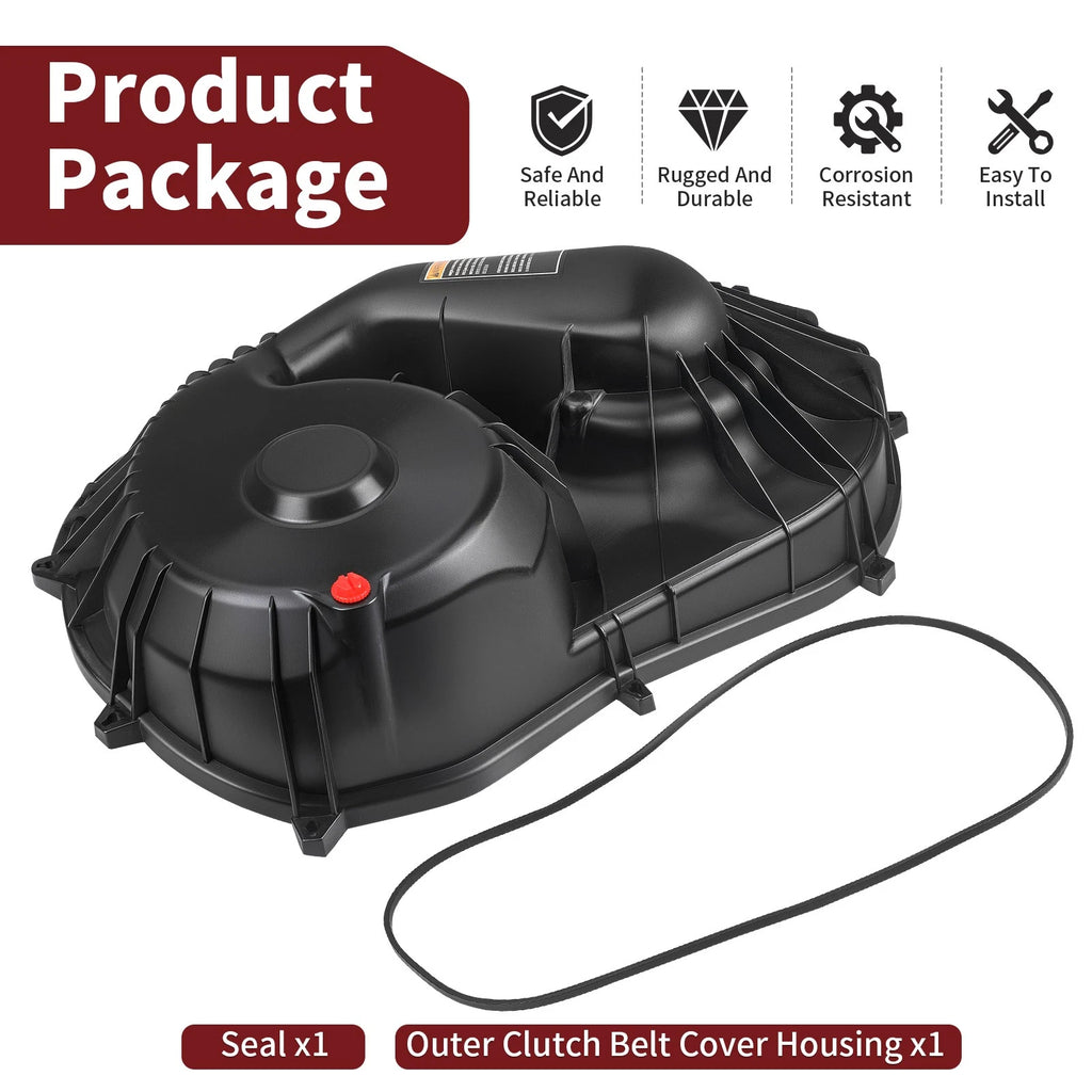 Outer Clutch Belt Cover Housing Seal for Polaris Ranger 1000 Crew XP (2022–2025)