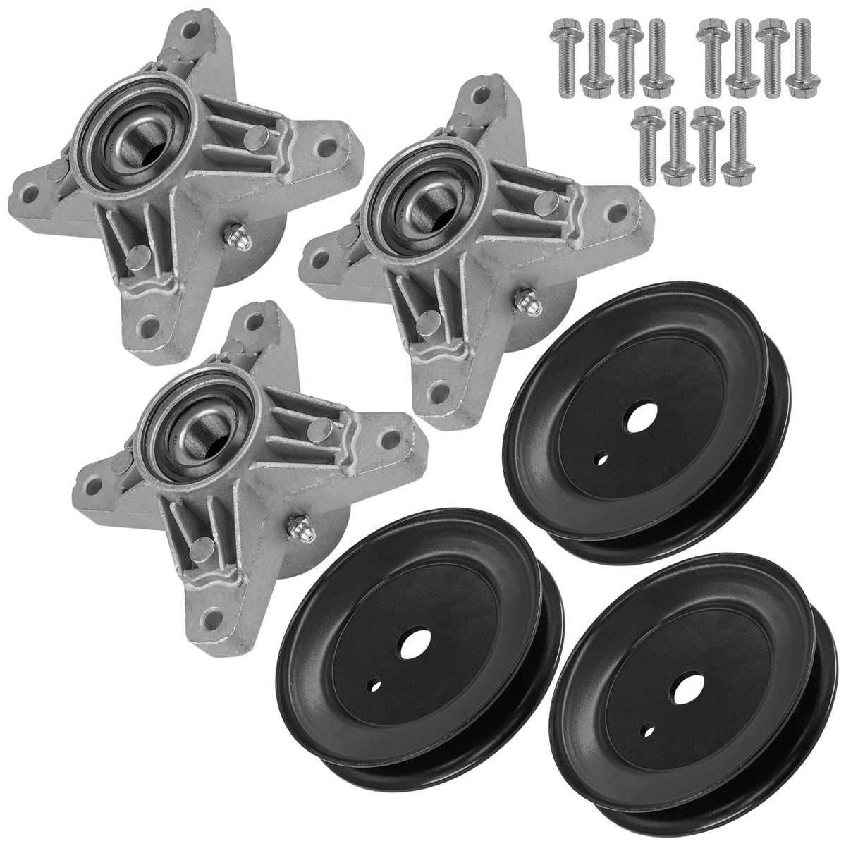 Deck Spindle and Pulley Replacement for Cub Cadet GTX2154 GTX2100 (2005–2012)