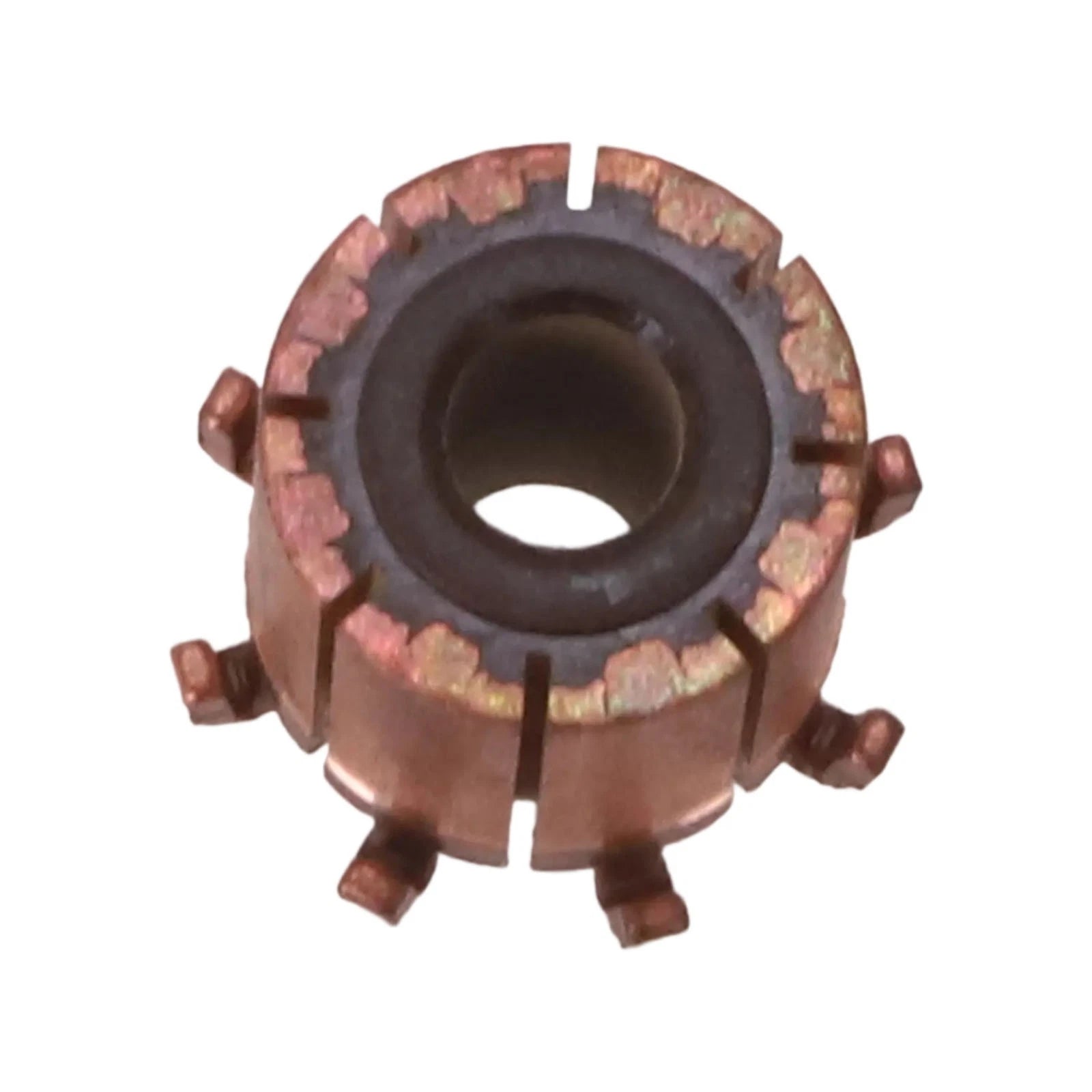 Copper Hook Type Electrical Motor Commutator 8P Teeth 10.4x4x11.6mm