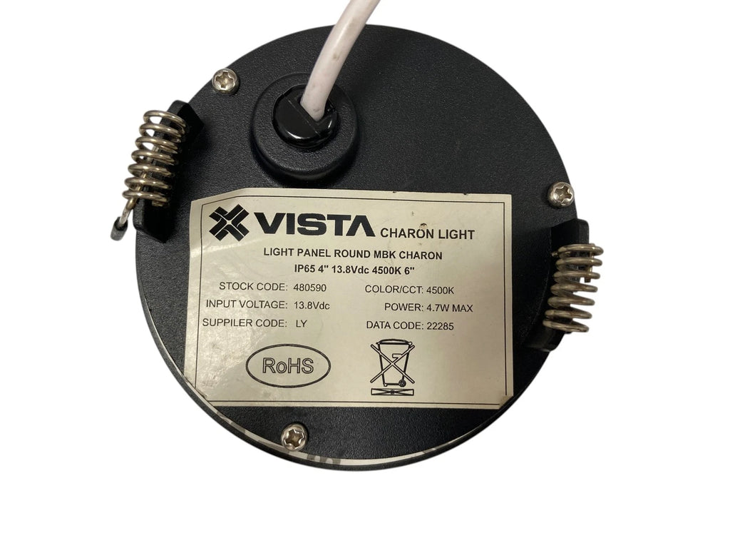 2X Light Panel for Vista Charon (480590) (4" Round, White, 13.8Vdc)