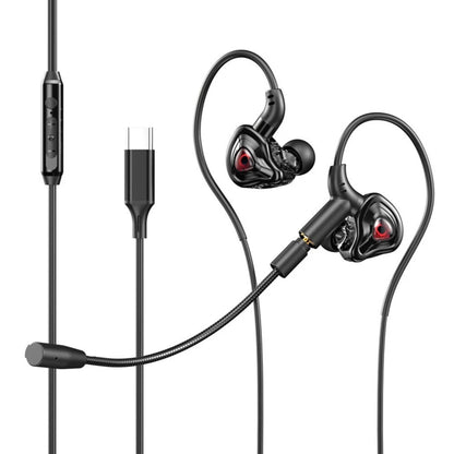Noise Cancelling Earbuds for Gaming with Detachable Microphone