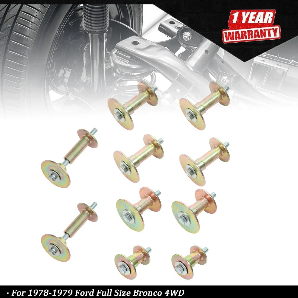 40 Piece Body Mount Hardware Kit for Ford Bronco (1978–1979) 6-103