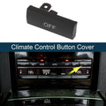 Climate Control Button Cover Black for Mercedes-Benz W212 E200 (2009–2016)