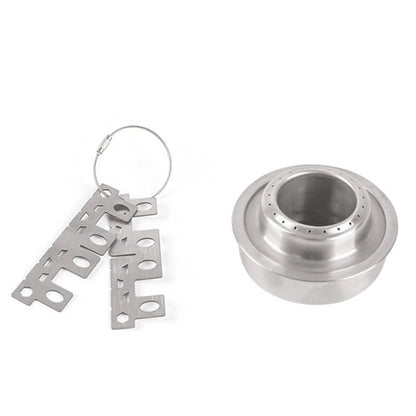Portable Camping Alcohol Stove with Cross Stand